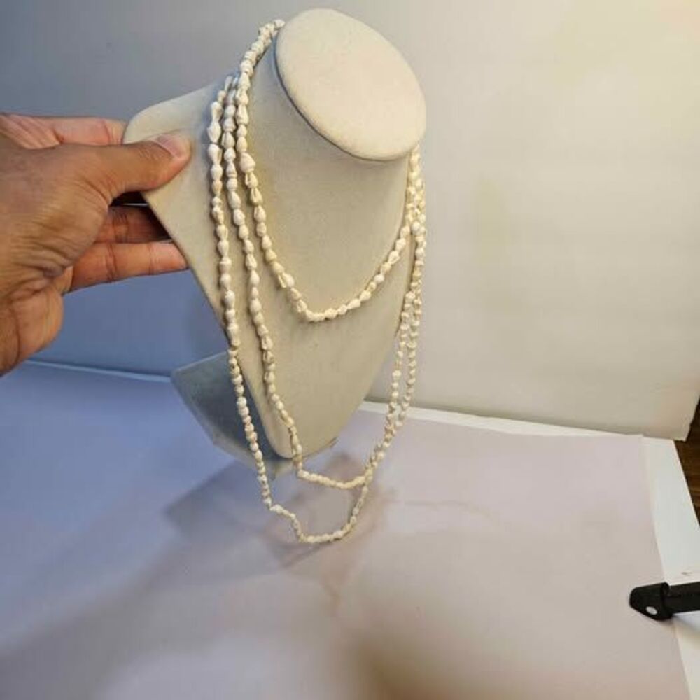 Multi-Strand Shell Necklace - Picture 5 of 10